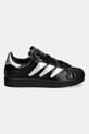 adidas Originals sneakersy skórzane Superstar II W HQ9303 czarny SS26