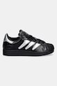 adidas Originals sneakersy skórzane Superstar II W HQ9303 czarny SS26