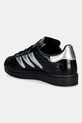Obuwie adidas Originals sneakersy skórzane Superstar II W HQ9303 czarny
