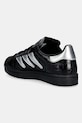 Obuwie adidas Originals sneakersy skórzane Superstar II W HQ9303 czarny