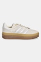 Замшеві кросівки adidas Originals Gazelle Bold W IH6782 бежевий SS26