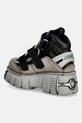 Obuwie New Rock sneakersy skórzane ALASKA PERLA, ITALI NEGRO, TOWER PERLA + AC M.285.S30 szary