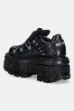 Obuwie New Rock sneakersy skórzane ITALI NEGRO, TANK NE M.TANK120NSHLACE.S1 czarny