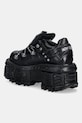 Obuwie New Rock sneakersy skórzane ITALI NEGRO, TANK NE M.TANK120NSHLACE.S1 czarny