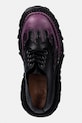 New Rock półbuty skórzane NOMADA LILA, BOX PLANE, CRUST NEGRO czarny M.TANK1553.C16
