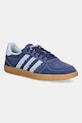 adidas sneakersy zamszowe Breaknet Sleek imitacja skóry licowej niebieski IH1389