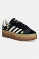adidas Originals sneakersy Gazelle Bold tekstylny czarny IH1922