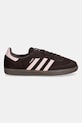 Nubukové tenisky adidas Originals Samba Og IH9166 hnědá SS26
