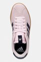 adidas sneakersy zamszowe VL Court 3.0 różowy JP7629