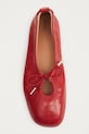 Взуття Шкіряні балетки Alohas Rosalind S100303.05 червоний