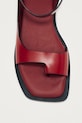 Alohas sandały damskie skórzane Tebas czerwony S101138.02