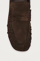 Alohas mokasyny skórzane Aven brązowy S101214.01