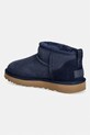Obuwie UGG śniegowce zamszowe W Classic Ultra Mini 1116109.DKN granatowy