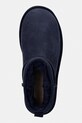 UGG śniegowce zamszowe W Classic Ultra Mini granatowy 1116109.DKN