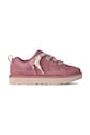 Sneakers UGG W Lo Lowmel δέρμα σαμουά ροζ 1168890.HNPN