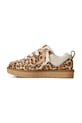 UGG sneakersy zamszowe W Lo Lowmel Plains beżowy 1181071.FDJ