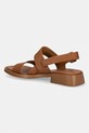 Obuwie Camper sandały nubukowe Dana K201486.014 brązowy