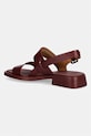 Boty Kožené sandály Camper Dana K201486.015 burgundské