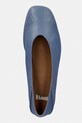 Camper baleriny skórzane Casi Myra niebieski K201253.053