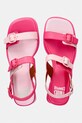 Camper sandały na słupku skórzane TWS różowy K201739.007