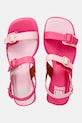 Camper sandały na słupku skórzane TWS różowy K201739.007