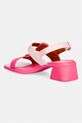 Camper sandały na słupku skórzane TWS różowy K201739.007