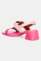 Camper sandały na słupku skórzane TWS różowy K201739.007