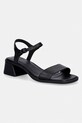 Camper sandały skórzane Kora Sandal słupek czarny K201914.001