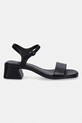 Camper sandały skórzane Kora Sandal K201914.001 czarny SS26