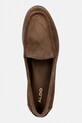 Aldo mokasyny zamszowe AMBAR brązowy 14193447.AMBAR