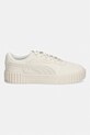 Puma sneakersy zamszowe Carina 3.0 400721 beżowy SS26