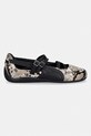 Puma baleriny skórzane Speedcat Ballet Snake 405326 beżowy SS26