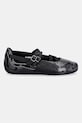 Puma baleriny skórzane Speedcat Ballet Snake 405326 szary SS26
