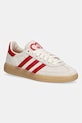 Велурени маратонки adidas Originals Handball Spezial гладка кожа бежов KH9044