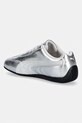Obuwie Puma sneakersy skórzane Speedcat Silver 406881 srebrny