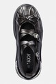 Koi Footwear balerinke Metamorphosis Distressed May Janes crna TT02