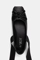 Koi Footwear baleríny Blithe Metal Toe Ballet Flats Blithe čierna