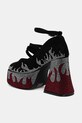 Παπούτσια Koi Footwear γόβες Blazed Flames Strappy Heels FG01 μαύρο