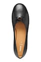 Geox baleriny skórzane D NEW PALMARIA D654JA0TU11C9999 czarny
