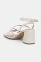 Obuwie Aldo sandały na słupku skórzane ESTHER 14039515.ESTHER beżowy