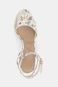 Aldo sandały na słupku GRACIOUS biały 14298548