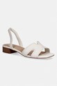 Aldo sandale s niskim potplatom za žene od kože JAVAMANNON bež 14298432