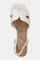 Aldo sandale s niskim potplatom za žene od kože JAVAMANNON bež 14298432