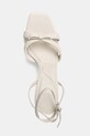 Aldo sandále na vysokom podpätku LEESIA béžová 14298002