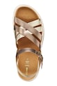 Geox sandały skórzane D XAND 2S D35PAB000CFC5M2L złoty