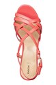 Δερμάτινα σανδάλια Geox D VIRNILISA 65 S D55YZB000TUC7008 κόκκινο