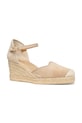 Geox sandały na koturnie damskie D GELSA LOW D65NGA00022C6738 beżowy SS26