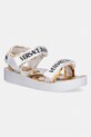 Versace Jeans Couture sandały na platformie damskie biały 80VA3SX4.ZSS82.G03