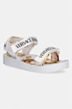 Versace Jeans Couture sandały na platformie damskie biały 80VA3SX4.ZSS82.G03