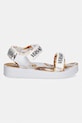 Versace Jeans Couture sandały na platformie damskie 80VA3SX4.ZSS82.G03 biały SS26